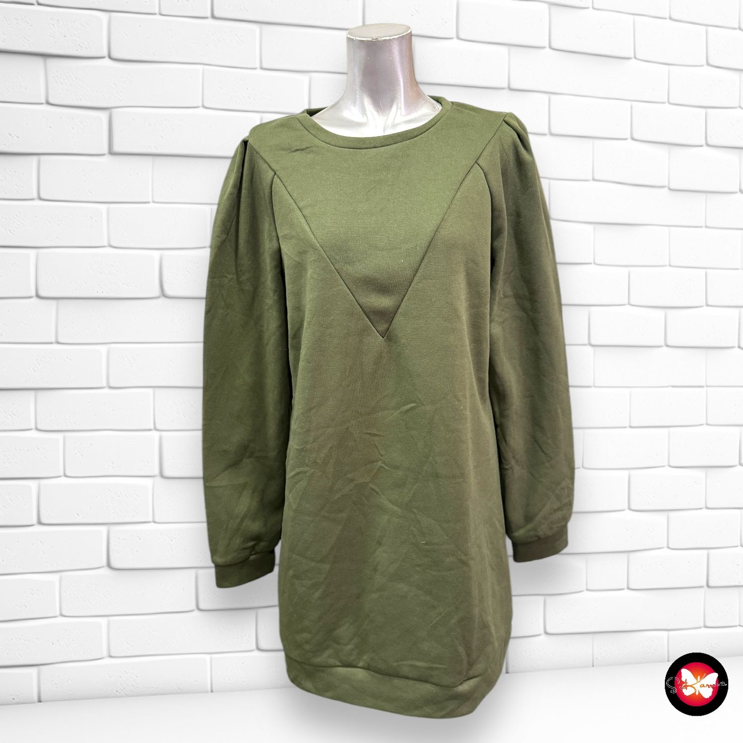 Vestido maxi sudadera SHEIN Talla L