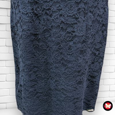 Vestido formal sin mangas con encaje BPC Talla L