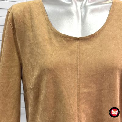 Vestido de antelina LA LIGNA Talla 40