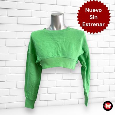 Sudadera cropped SINSAY Talla M