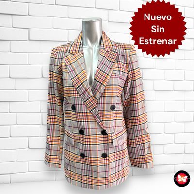 Blazer de cuadros SINSAY Talla XXS