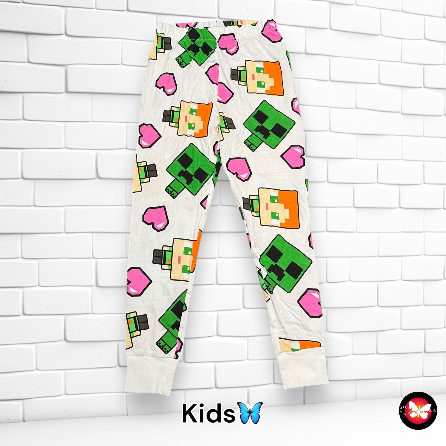 Pantalón estampado minecraft GEORGE Talla 6-7 Años