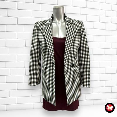 Blazer de cuadros BERSHKA Talla XS