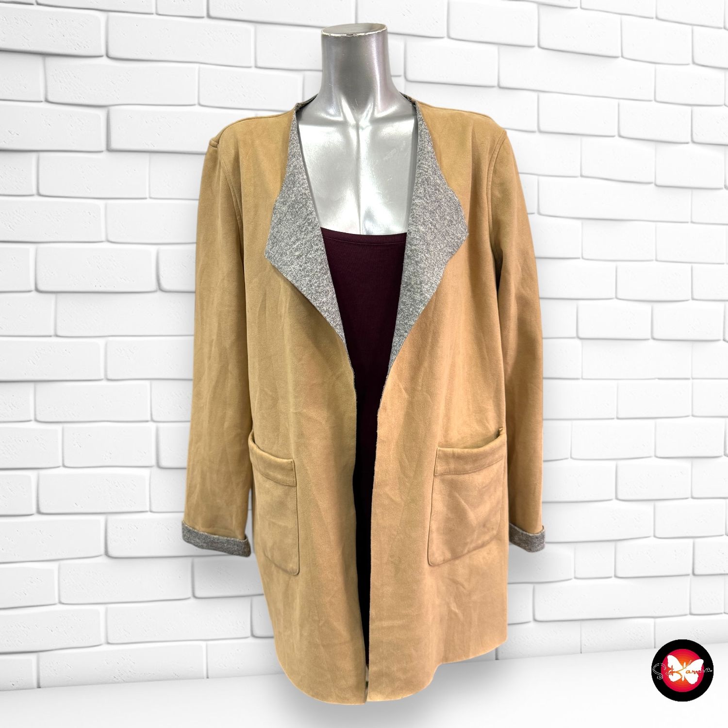 Chaqueta de entretiempo reversible Talla Única