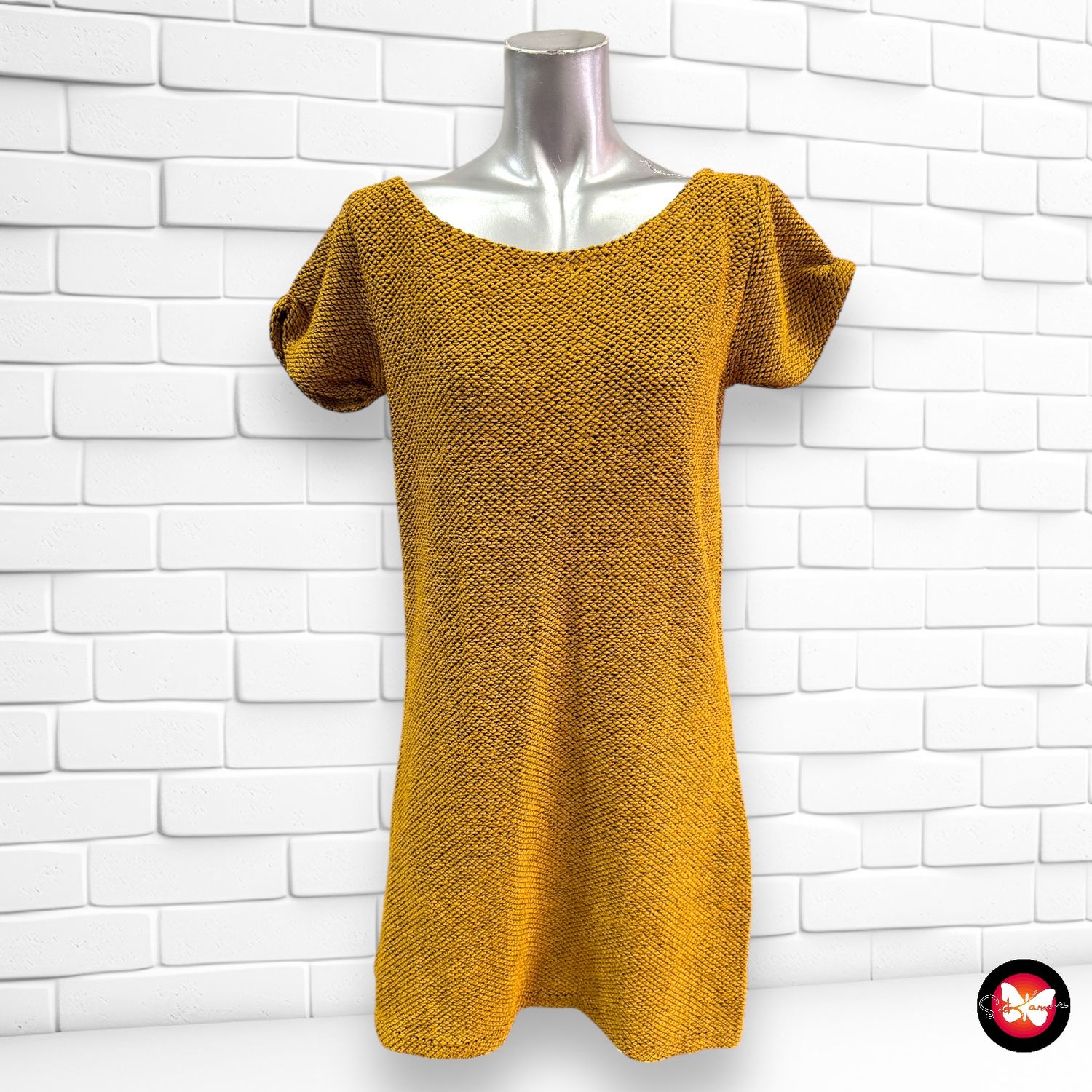 Vestido de punto VENCA Talla M