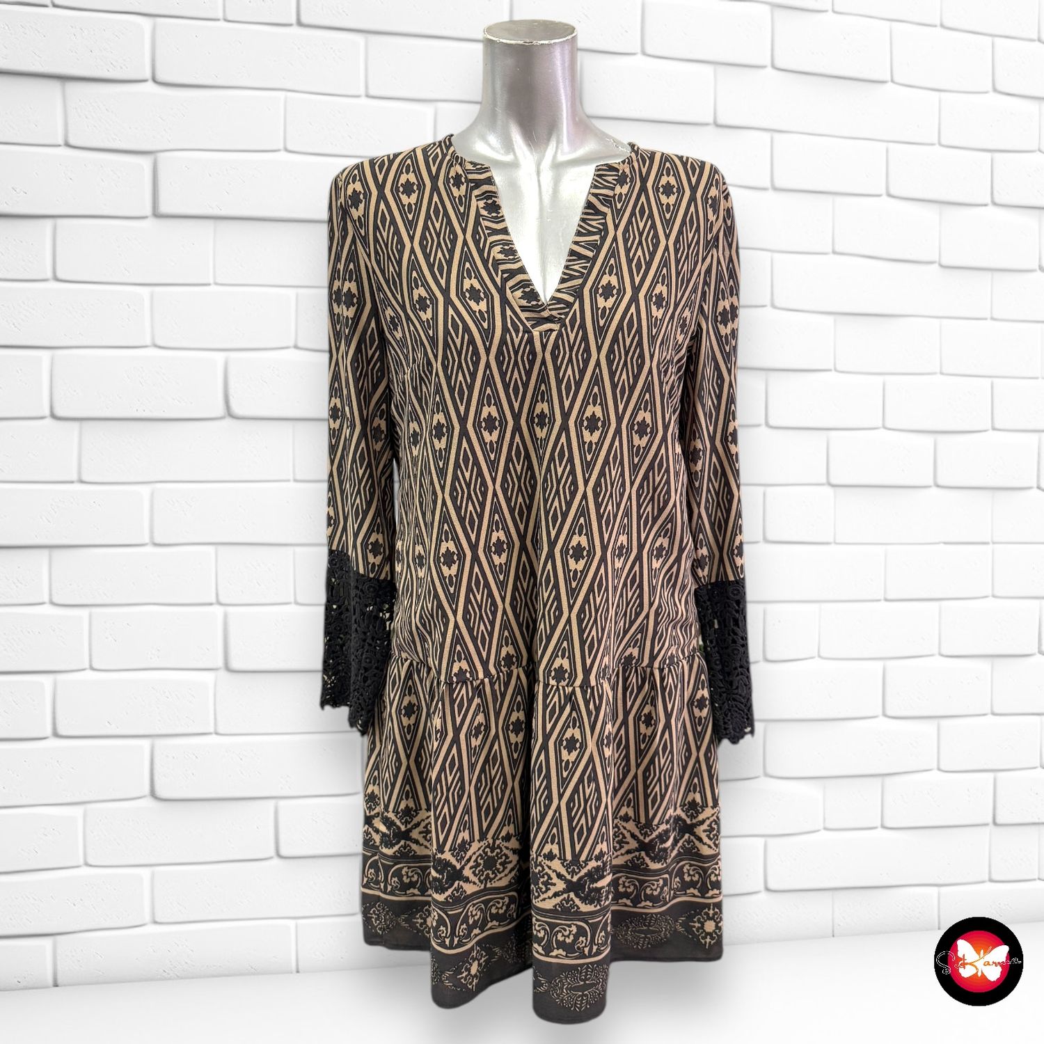 Vestido sueltito con estampado VERO MODA Talla S