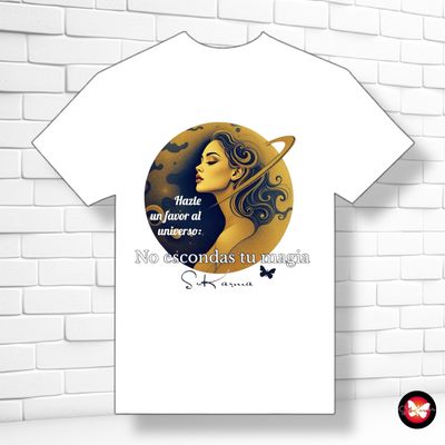 Camiseta feminista &quot;UNIVERSO&quot;