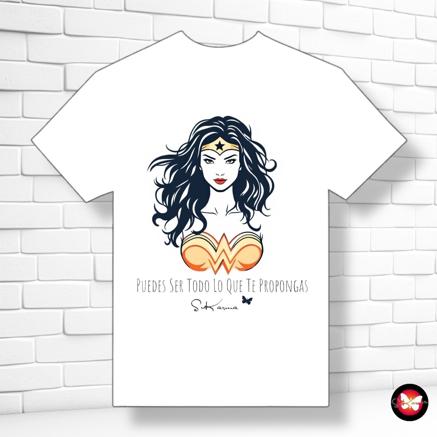 Camiseta feminista &quot;WONDER-W&quot;