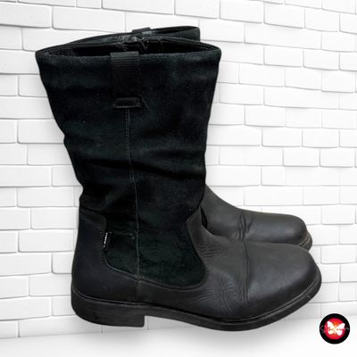 **SALES** Botas de ante, piel y borreguito CLARKS T35,5