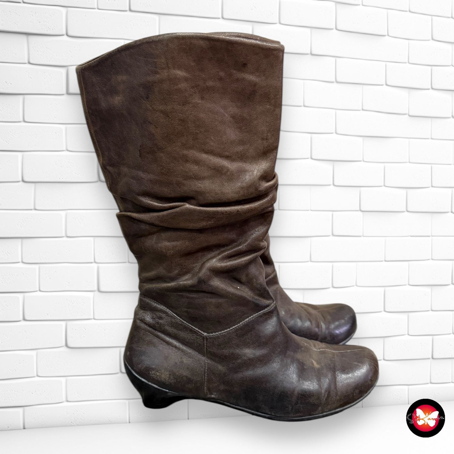 **SALES** Botas de caña arrugada THINK! T38,5