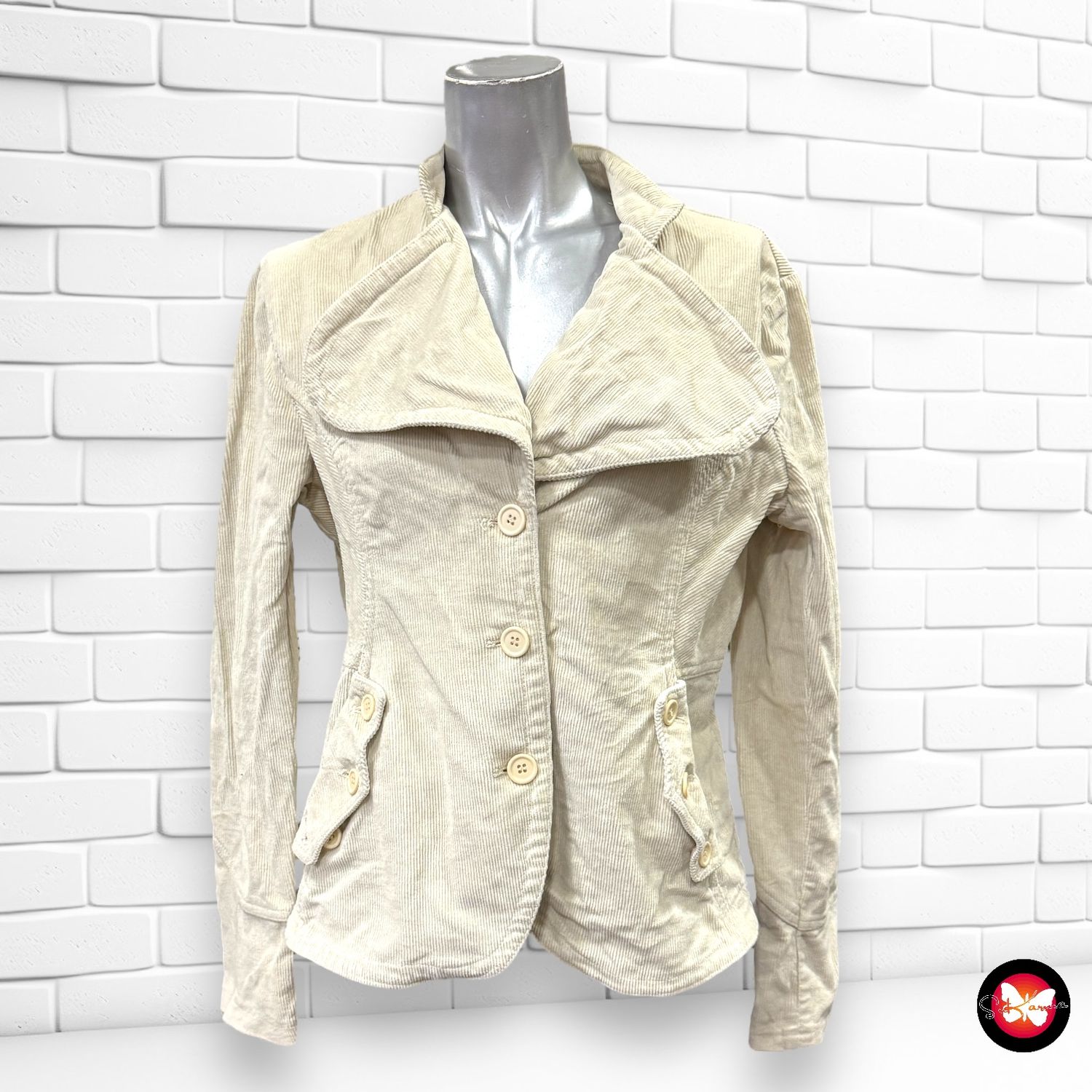 Chaqueta de entretiempo de pana TANNA Talla L