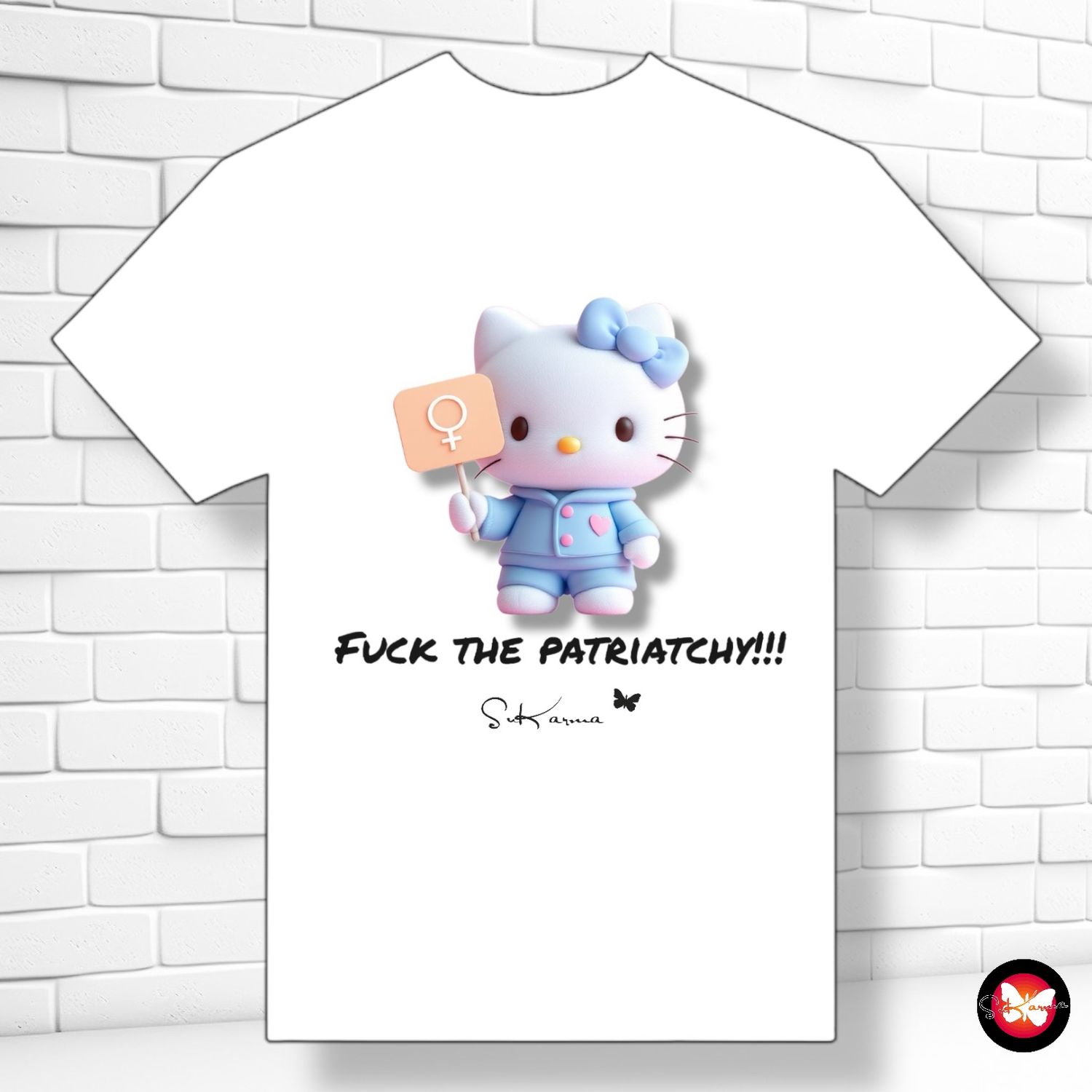 Camiseta feminista &quot;HELLO·K&quot;