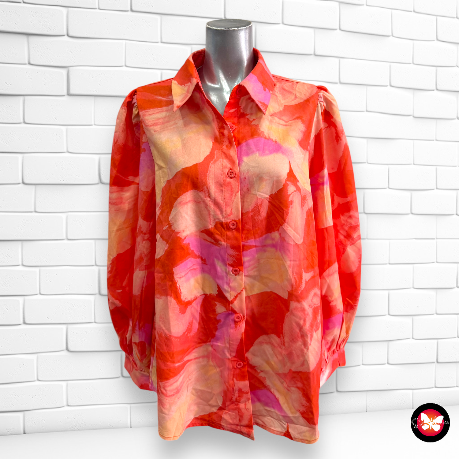 Camisa de manga larga SHEIN Talla M