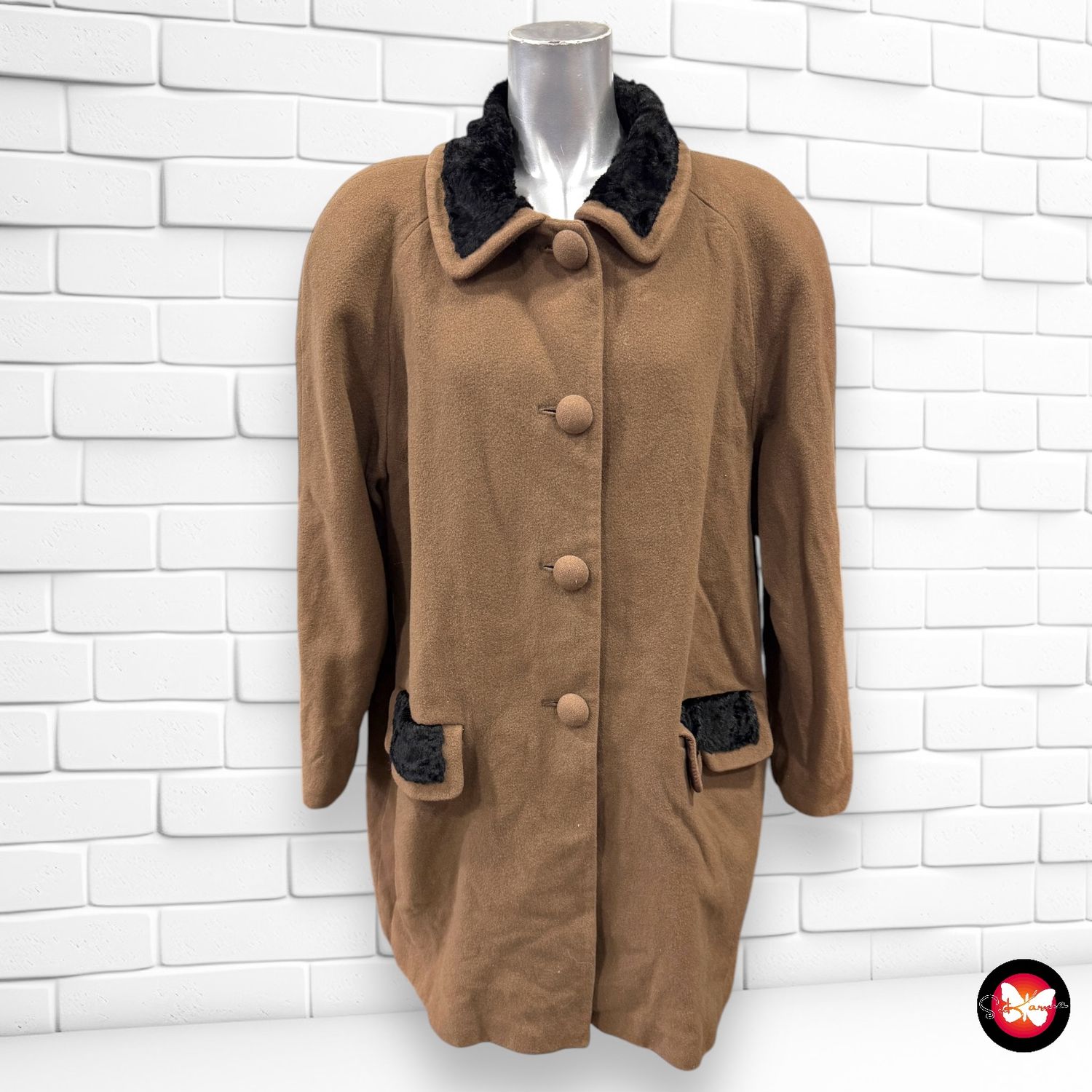**SALES** Abrigo vintage de paño TOYPES Talla 46