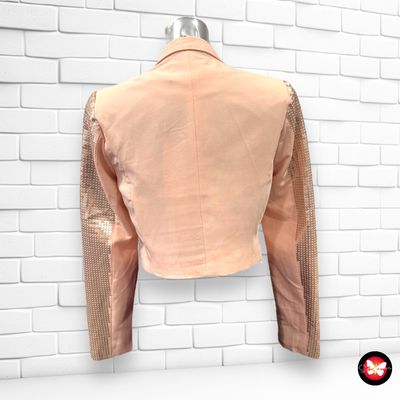 Blazer de noche cropped con lentejuelas AMISU Talla 34