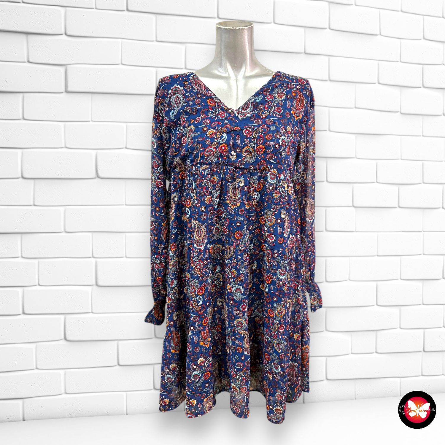 Vestido estampado ESMARA Talla 36