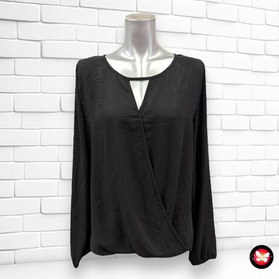 Blusa básica cruzada YESSICA Talla 38/40