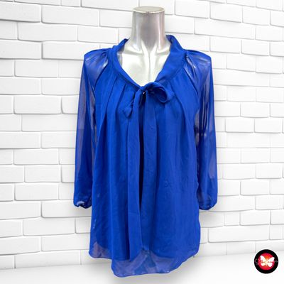 Blusa básica con lazo al cuello ONLY Talla 36