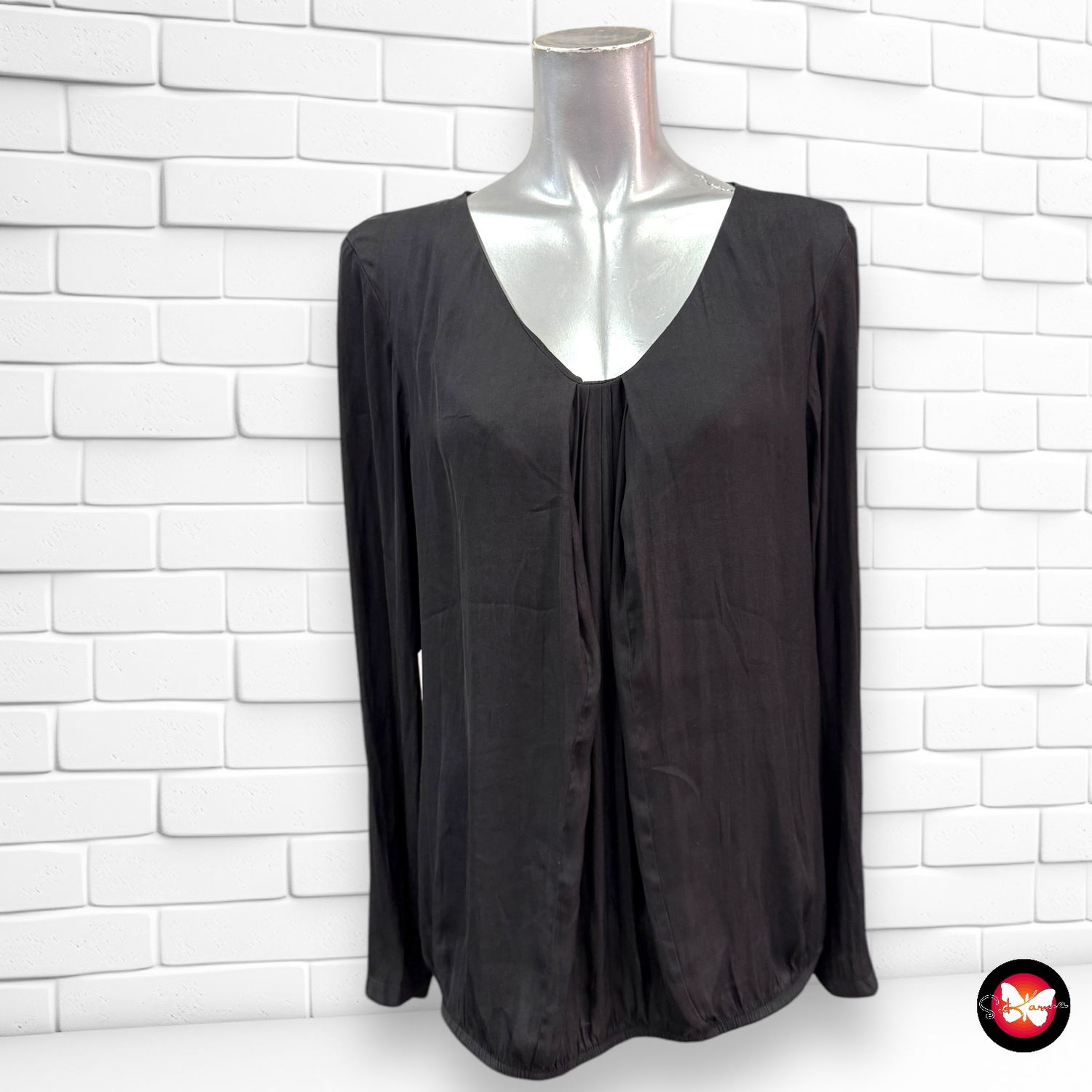 Blusa de manga larga básica EXPRESSO Talla 38