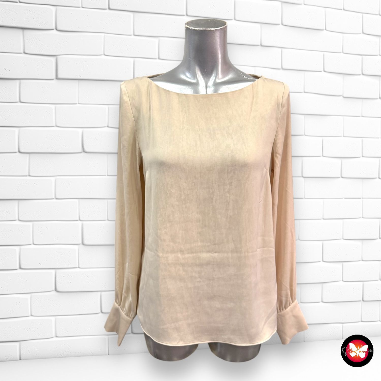 Blusa de manga larga básica H&amp;M Talla 34