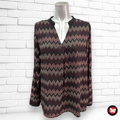 Blusa de manga larga estampada AMISU Talla S