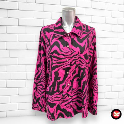 Camisa de animal print SHEIN Talla L