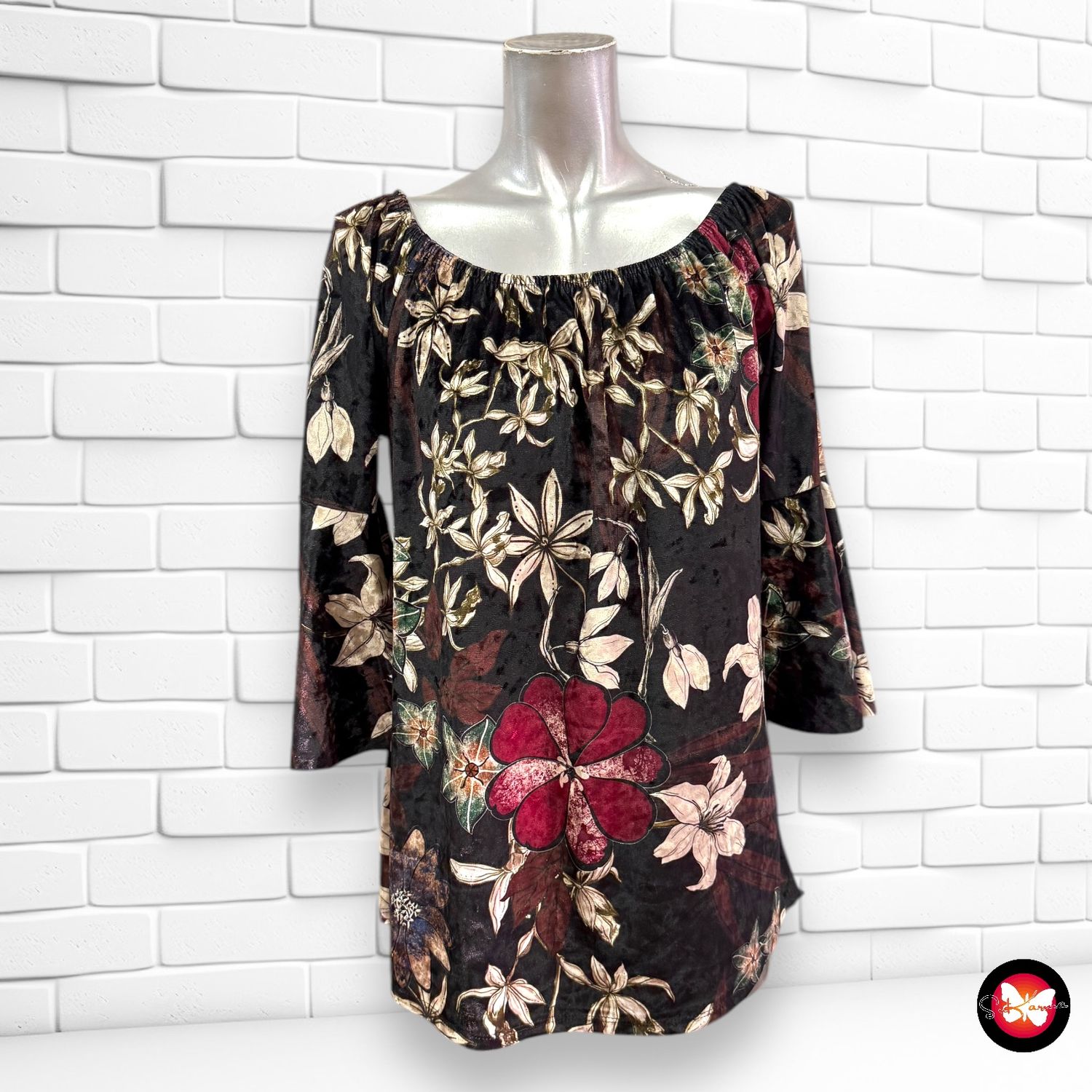 Blusa de terciopelo Talla 44