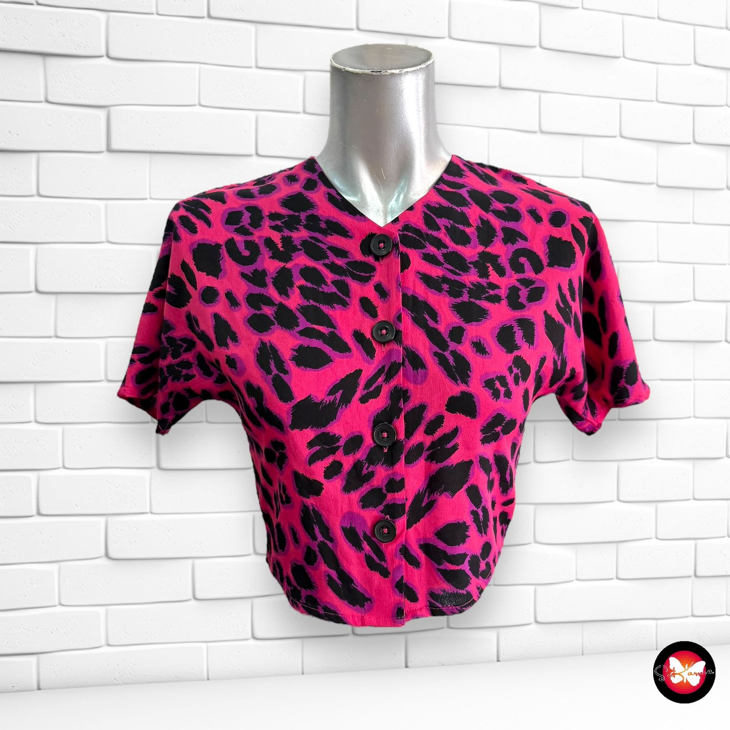Camisa de animal print TÚ Talla 6 Años