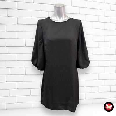Vestido básico con mangas abullonadas NEW LOOK Talla 34