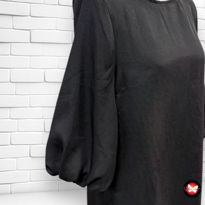Vestido básico con mangas abullonadas NEW LOOK Talla 34