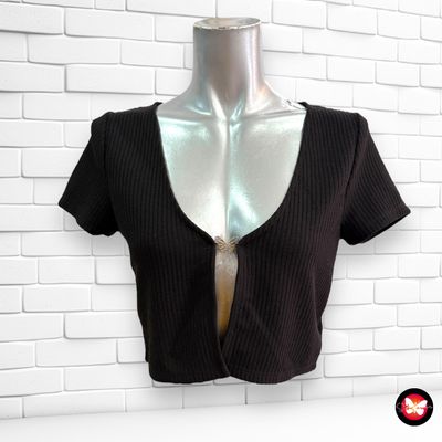 Chaquetita de punto con mariposa DIVIDED Talla S