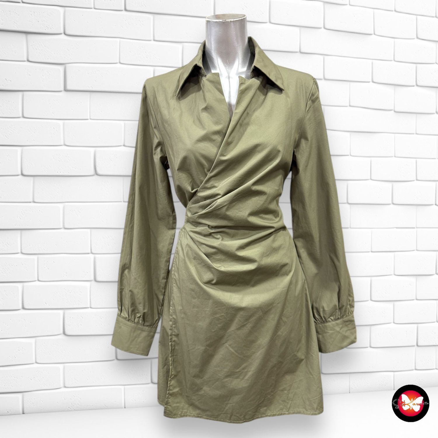 Vestido cruzado ajustable SHEIN Talla M