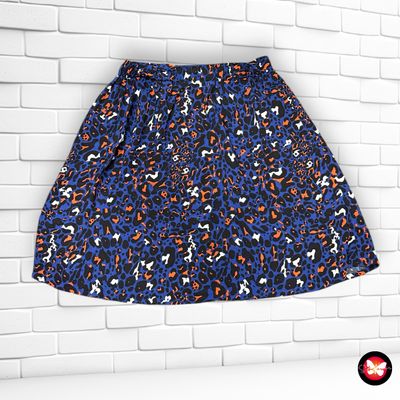 Falda de animal print HEMA Talla S