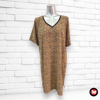 Vestido de animal print HEMA Talla M