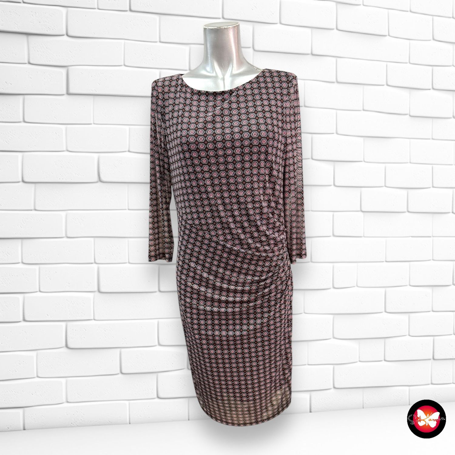 Vestido con drapeado ESPRIT Talla S/M