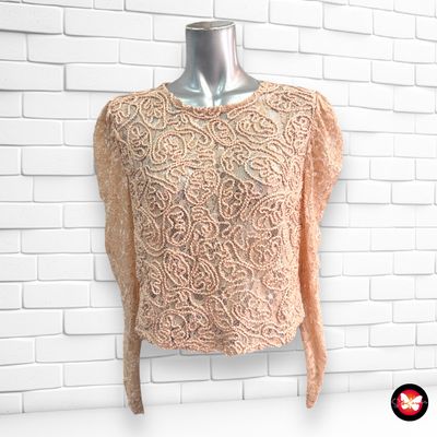 Blusa de encaje ZARA Talla M