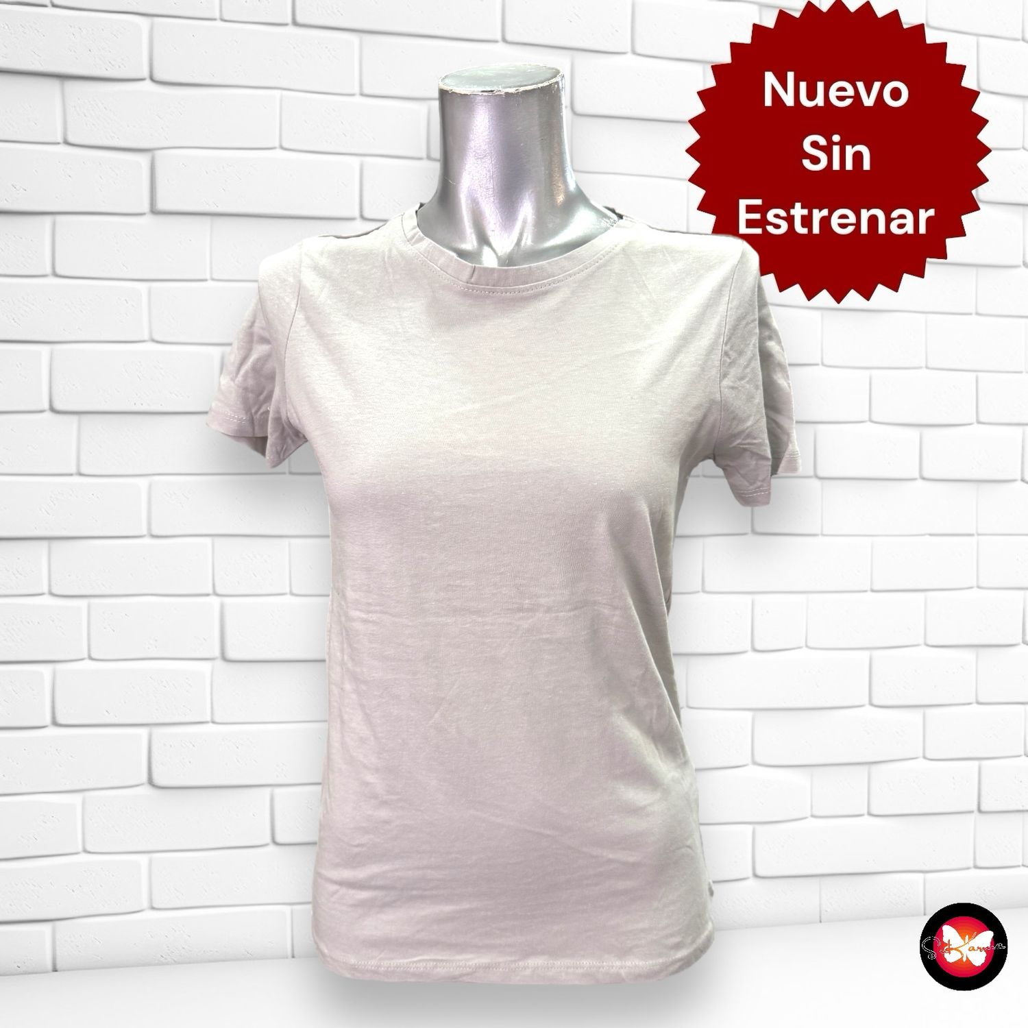Camiseta básica SINSAY Talla XXS