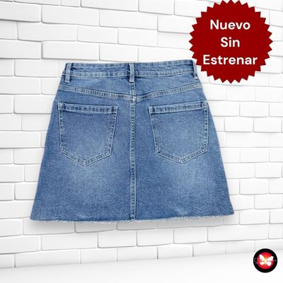 Falda vaquera SINSAY Talla 36