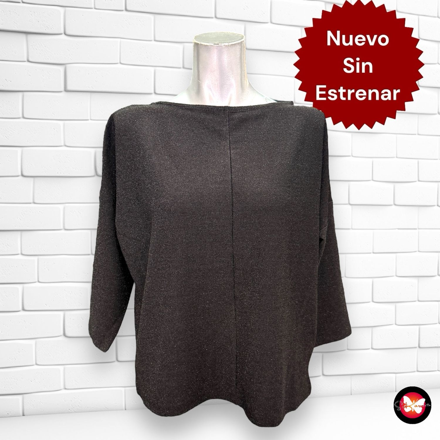 Blusa de lurex SINSAY Talla XS