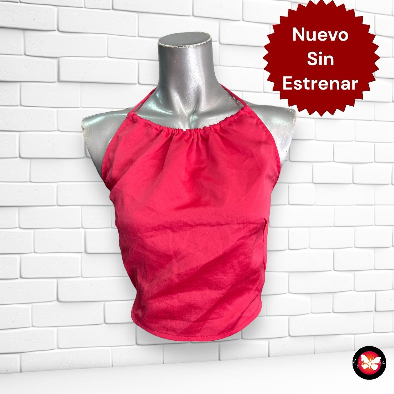 Blusa de espalda al aire SINSAY Talla XS