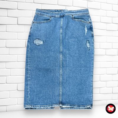 Falda vaquera DENIM&amp;CO Talla 38 (pequeña)