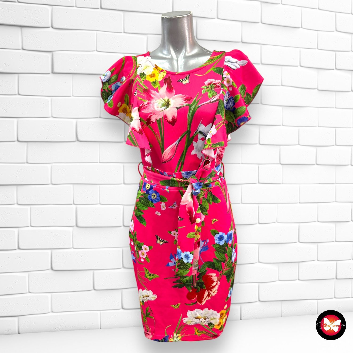 Vestido de florecito BODYFLIRT Talla 36/38