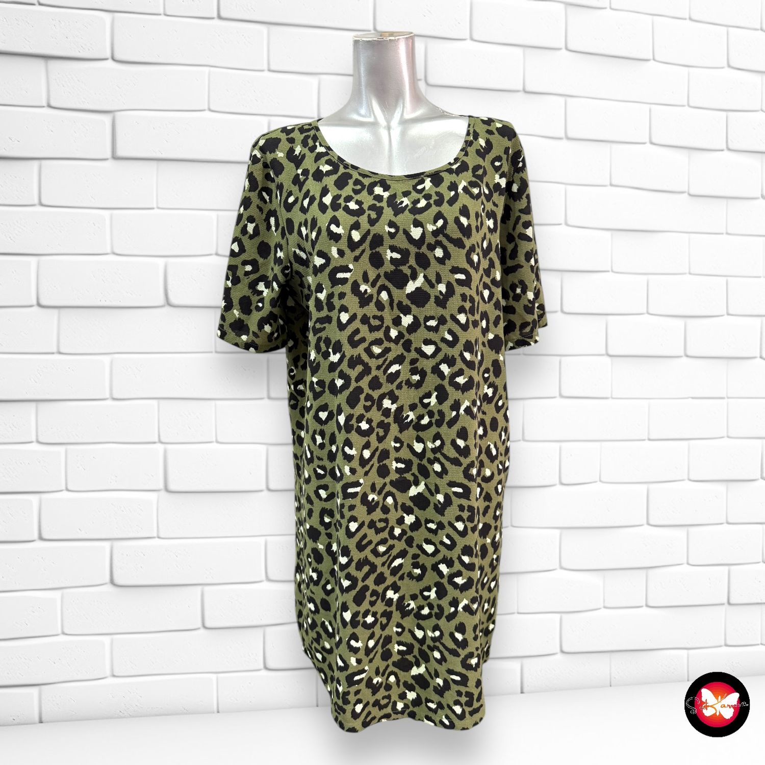 Vestido de animal print JDY Talla 38