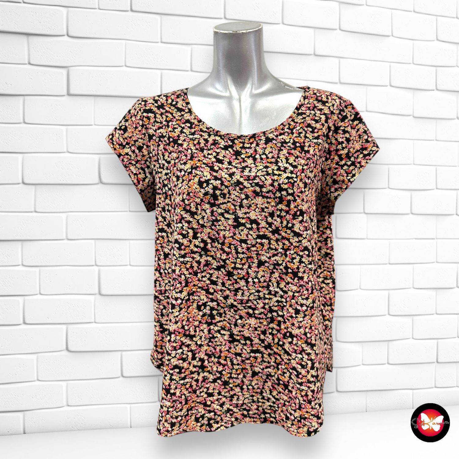 Blusa de florecitas ONLY Talla 38