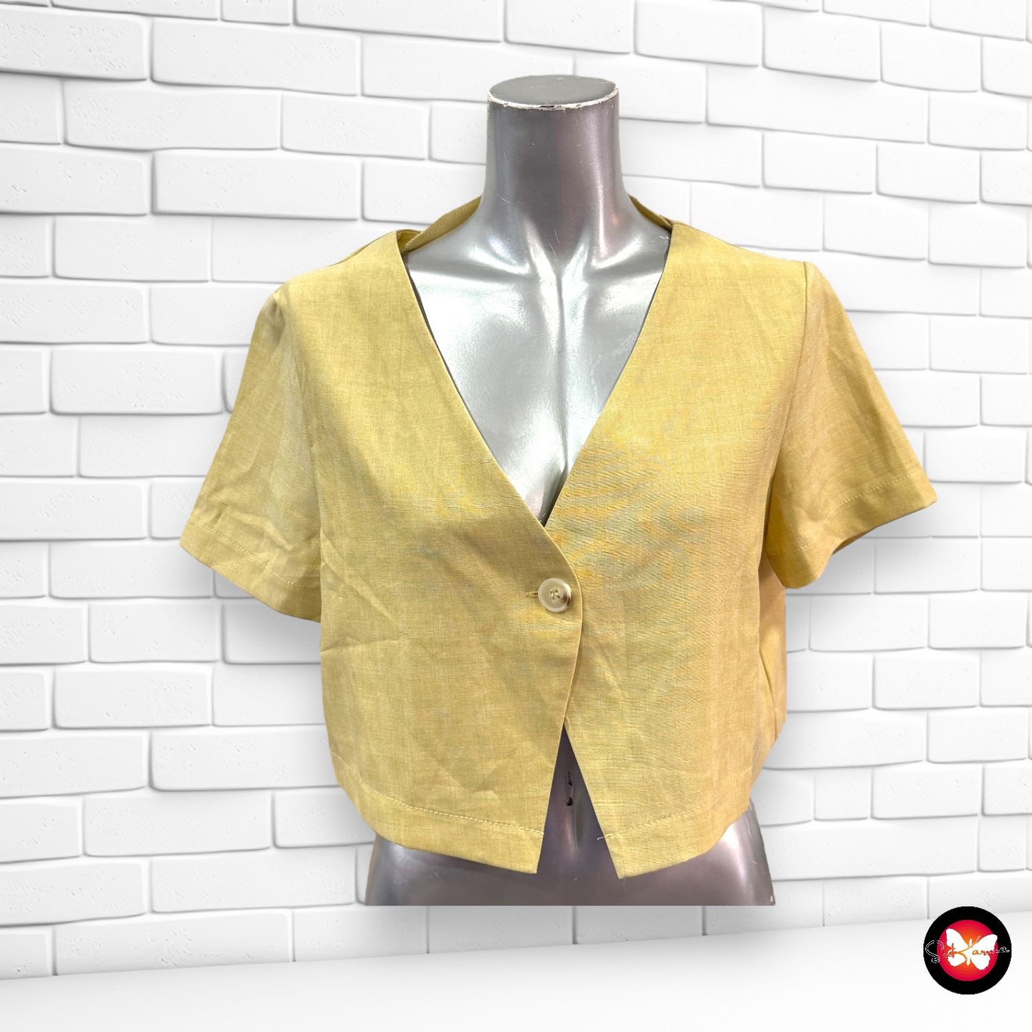 Blusa cropped SHEIN Talla S