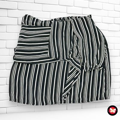Falda de rayas ZARA Talla XS
