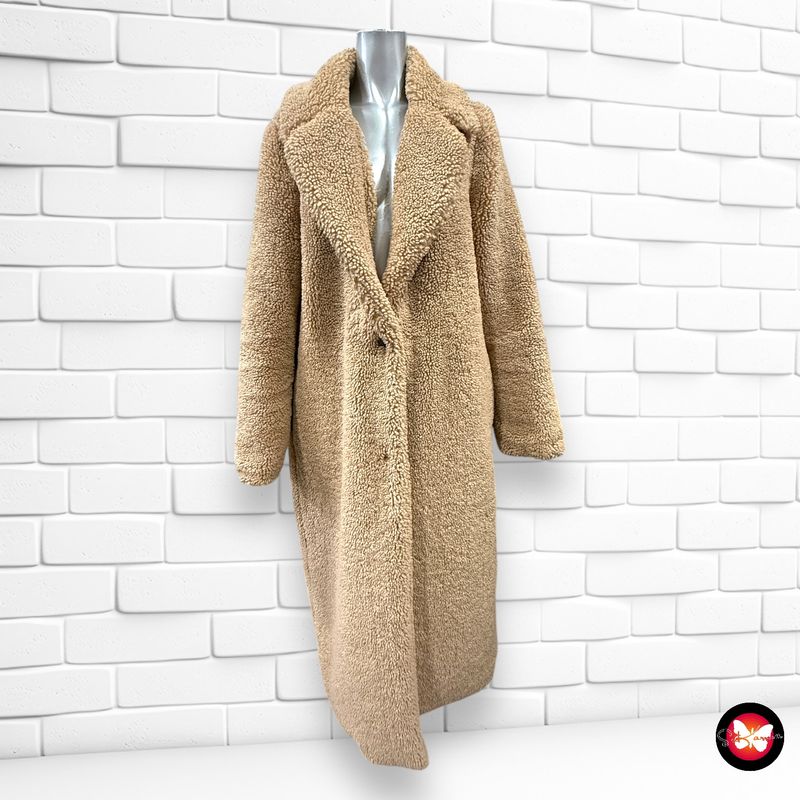 Abrigo largo teddy ONLY Talla XL