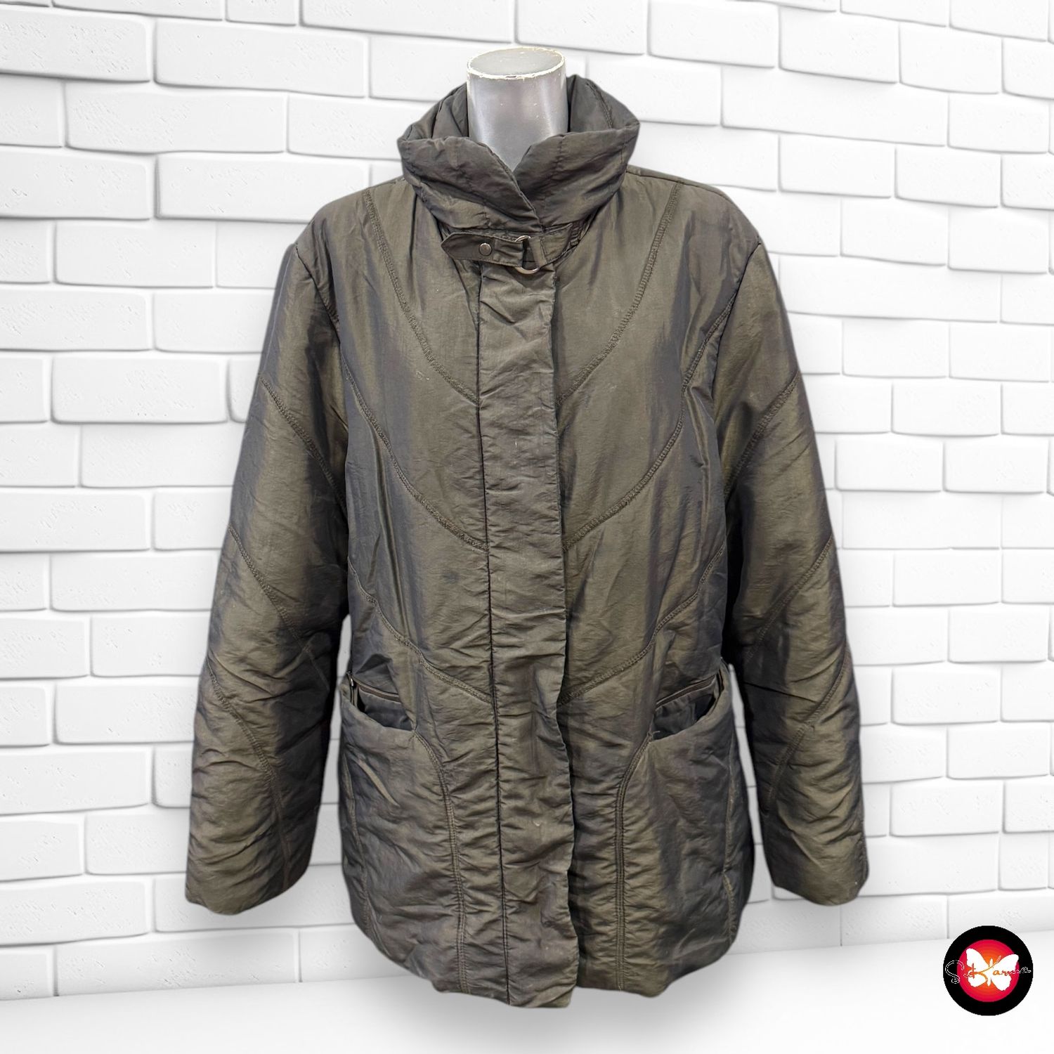 Chaqueta acolchada tornasolada ELLEN ROSE Talla XL