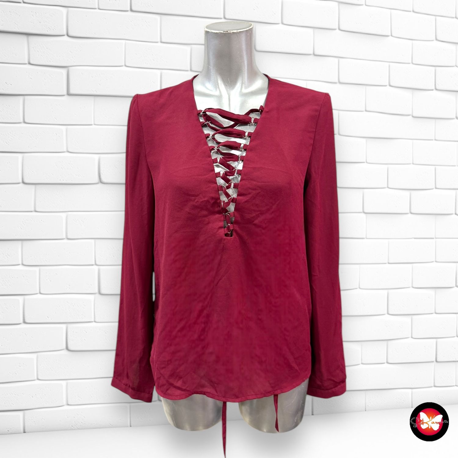 Blusa con cuerdecitas VERA&amp;LUCY Talla S