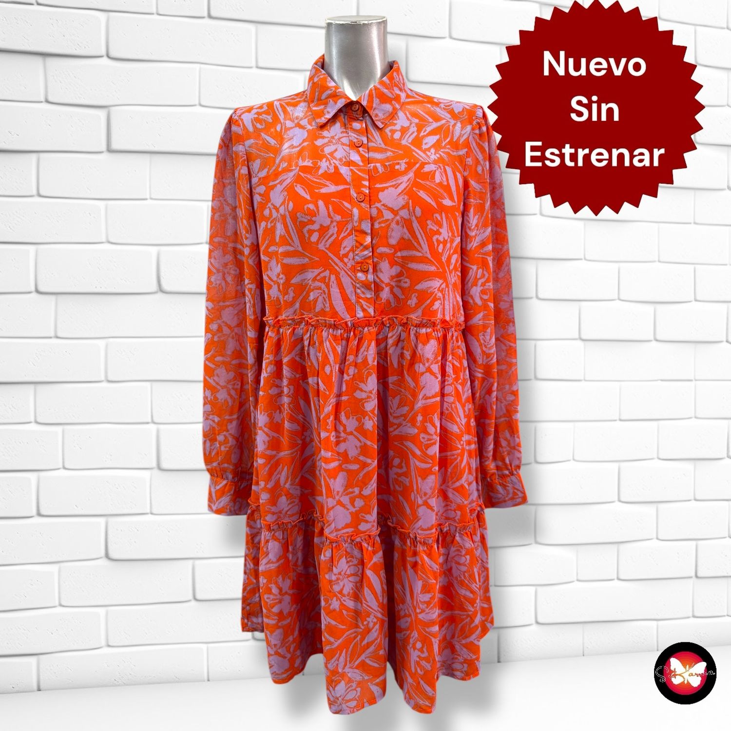 Vestido camisero SINSAY Talla S